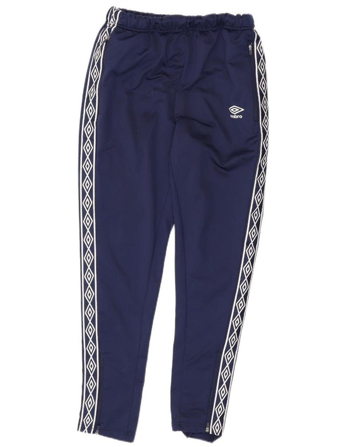 Umbro muške hlače od trenirke Graphic Medium tamnoplavi poliester
