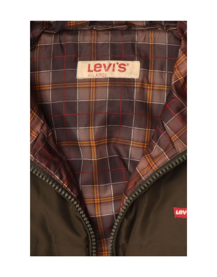 Levi's muška podstavljena jakna s kapuljačom UK 42 XL kaki