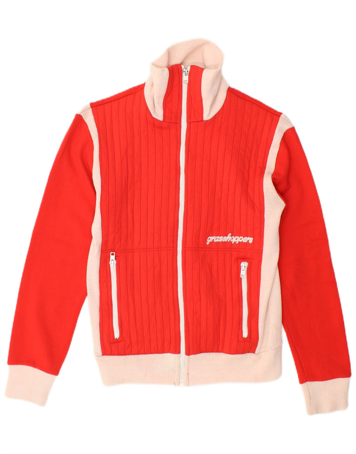 skakavci Ženska gornja jakna trenirke IT 38 XS Red Colourblock