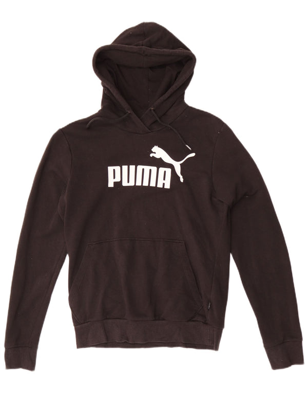 Puma ženska majica s kapuljačom s kapuljačom UK 10 mala crna