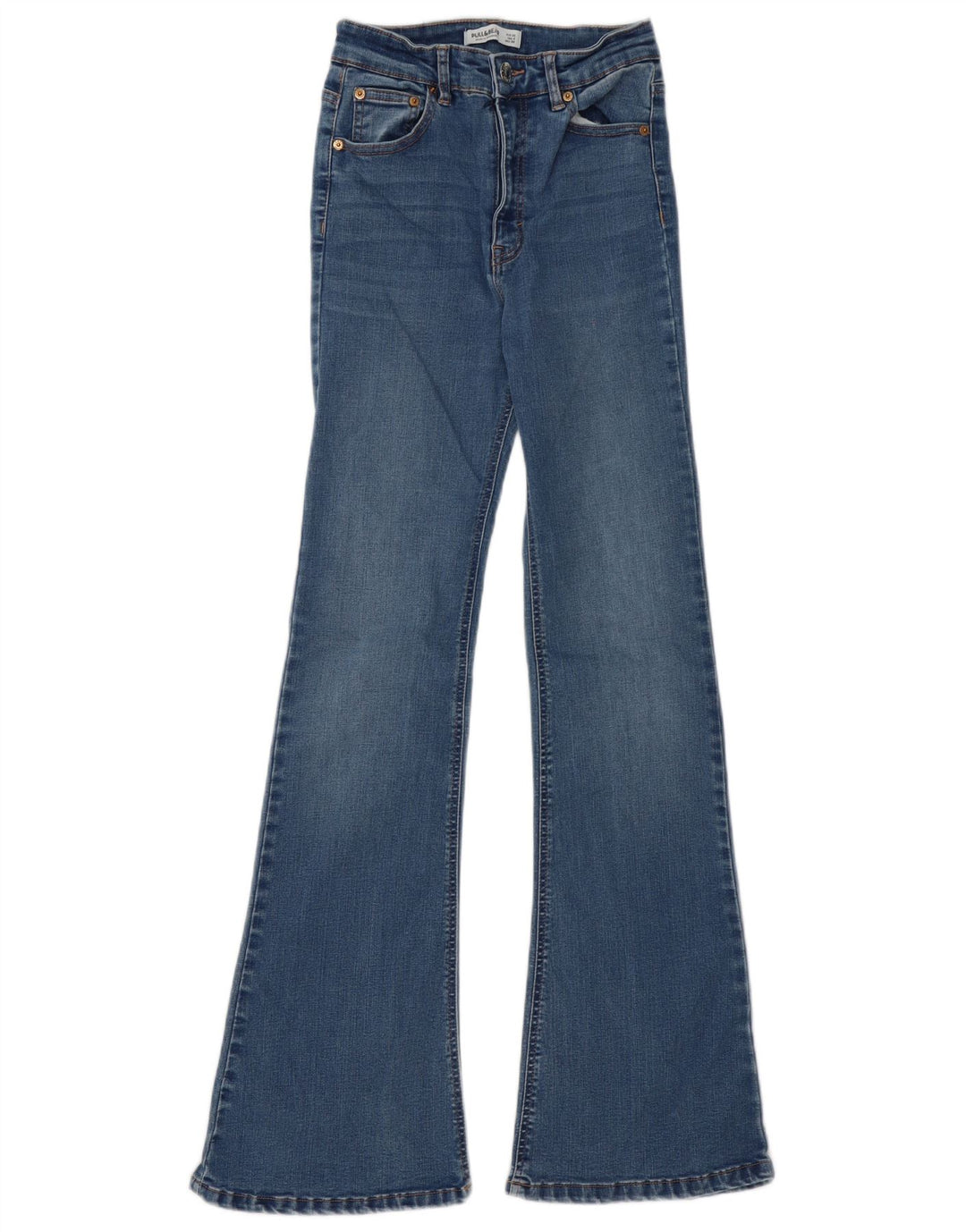 Pull & Bear ženske lepršave traperice EU 36 male W26 L32 plave