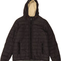 SCHOTT Womens Hooded Padded Jacket UK 20 2XL Black Nylon Vintage Schott and Second-Hand Schott from Messina Hembry 