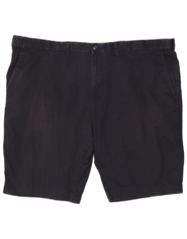 Marks & Spencer muške kratke chino hlače standardnog kroja W48 4XL tamnoplavi pamuk