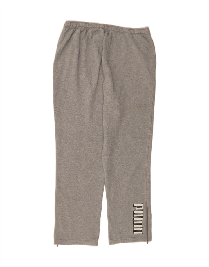 PUMA Mens Graphic Tracksuit Trousers XL  Grey Cotton Vintage Puma and Second-Hand Puma from Messina Hembry 
