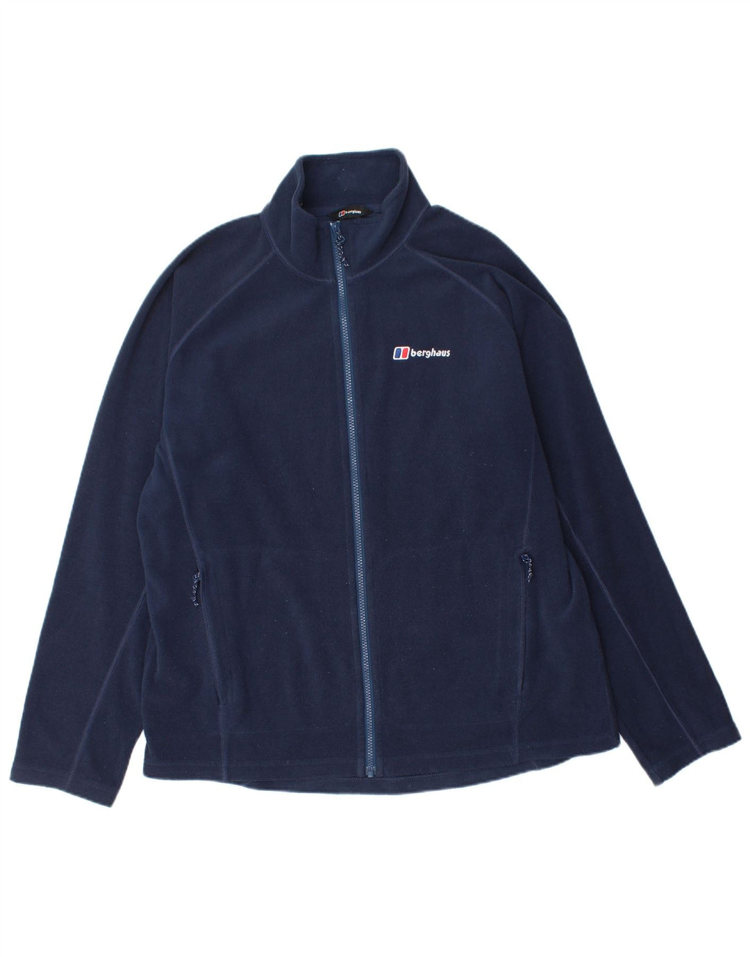 Berghaus muška jakna od flisa UK 40 veliki tamnoplavi poliester