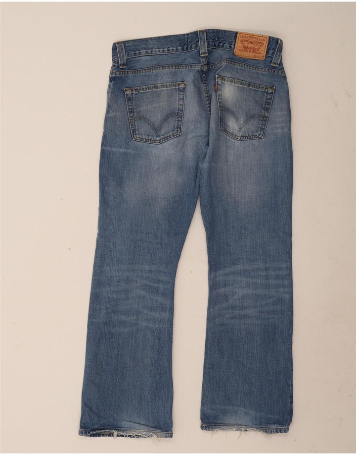 Levi's muške 512 Bootcut traperice W34 L32 plavi pamuk