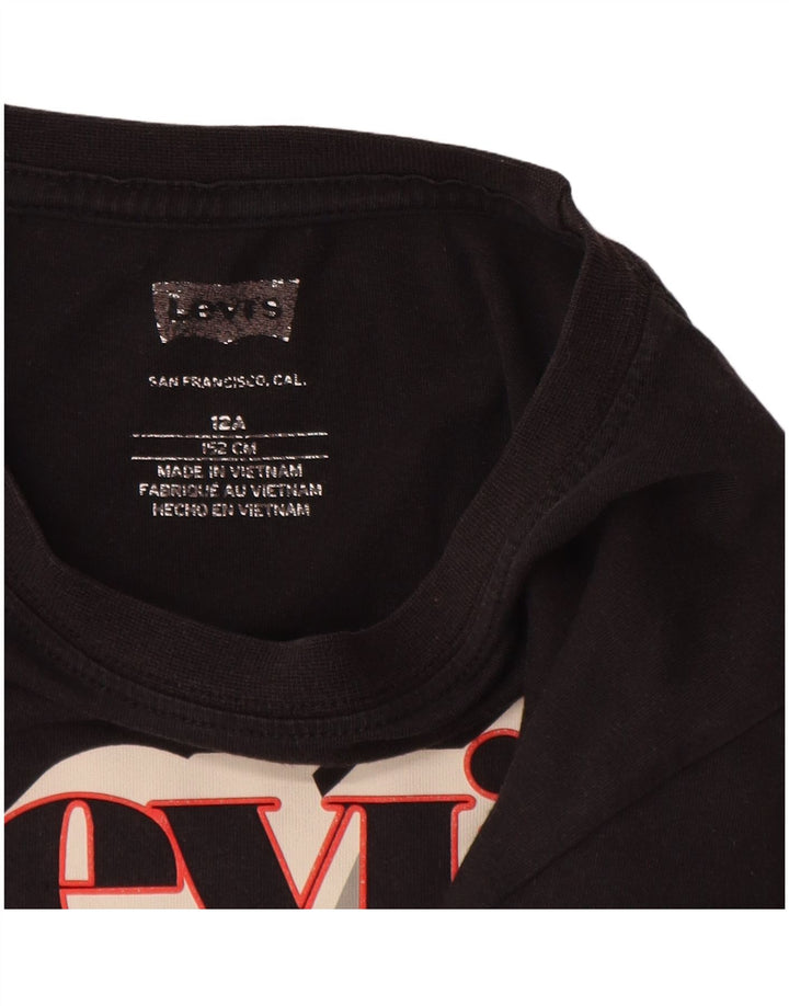 LEVI'S Majica s grafičkim motivima za dječake 11-12 godina tamnoplava