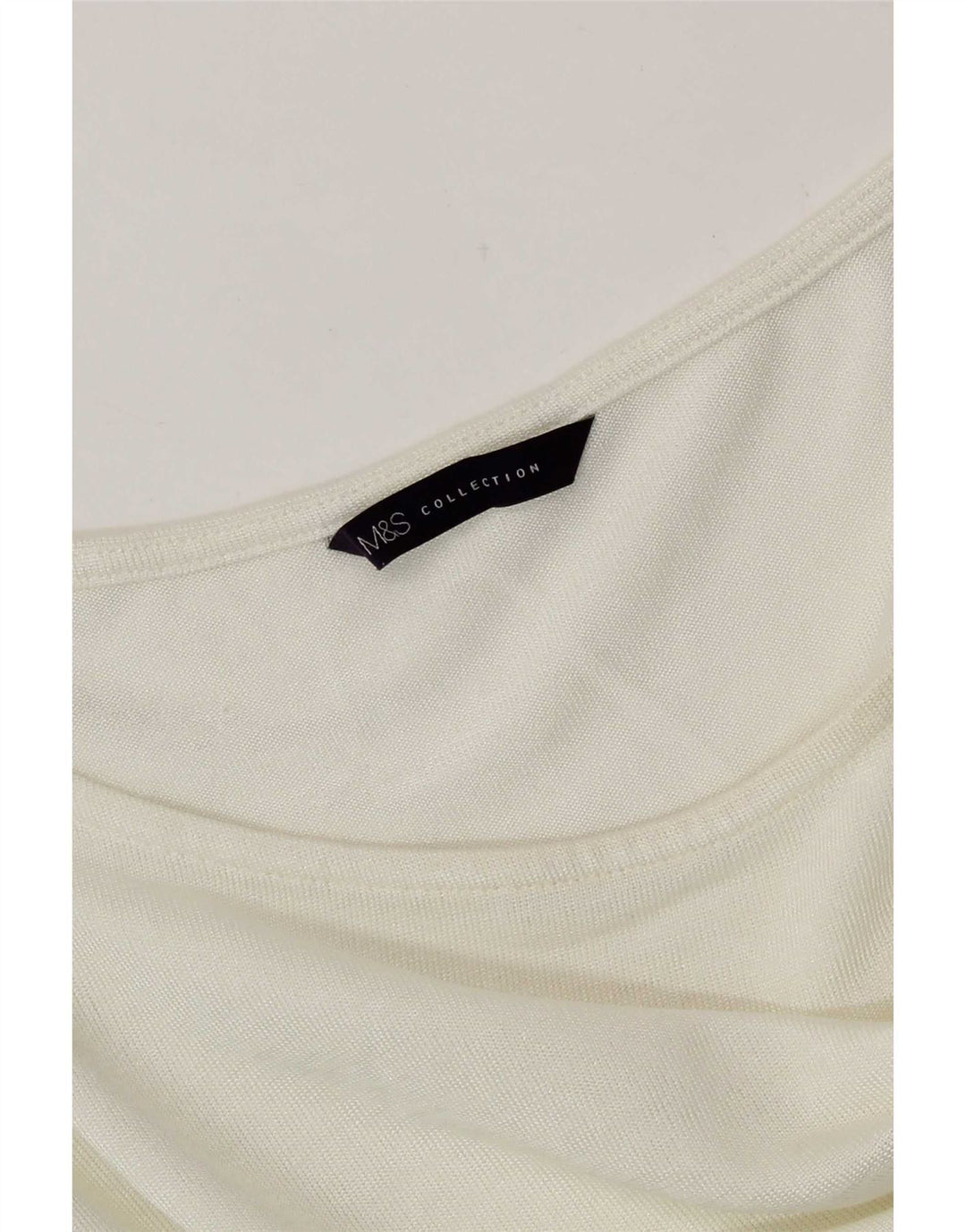 Marks & Spencer Ženska majica s 3/4 rukavima UK 18 XL Off White