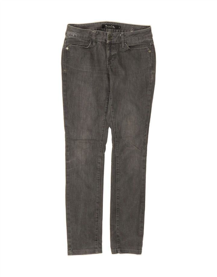 MASSIMO DUTTI Womens Skinny Jeans W27 L30 Grey Vintage Massimo Dutti and Second-Hand Massimo Dutti from Messina Hembry 