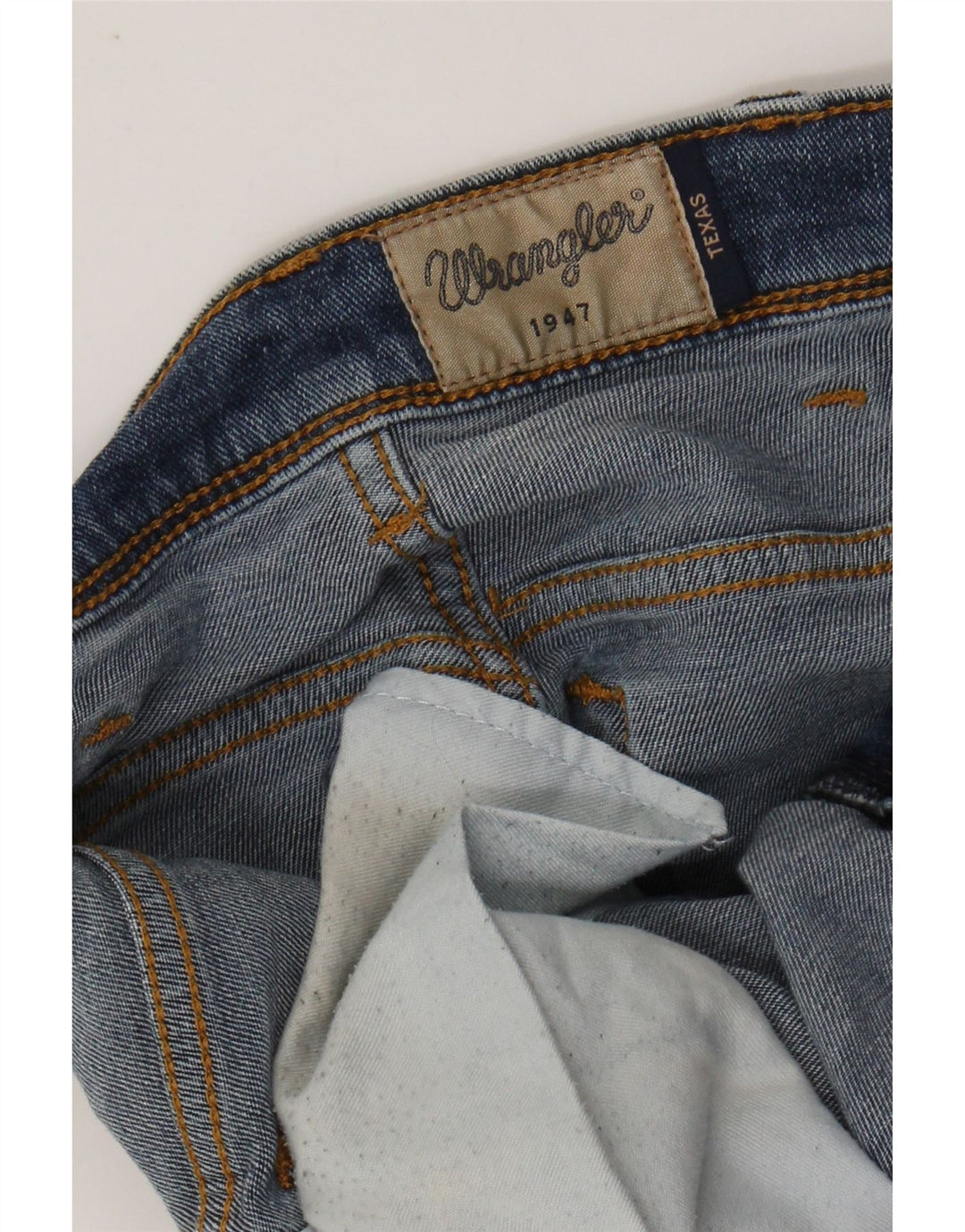 WRANGLER Muške Texas Straight Jeans W28 L30 Plave