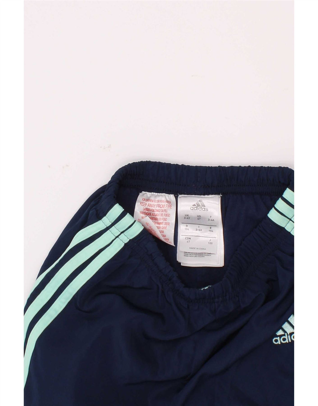 Adidas Hlače za trenirku za dječake Joggers 3-4 godine tamnoplavi poliester