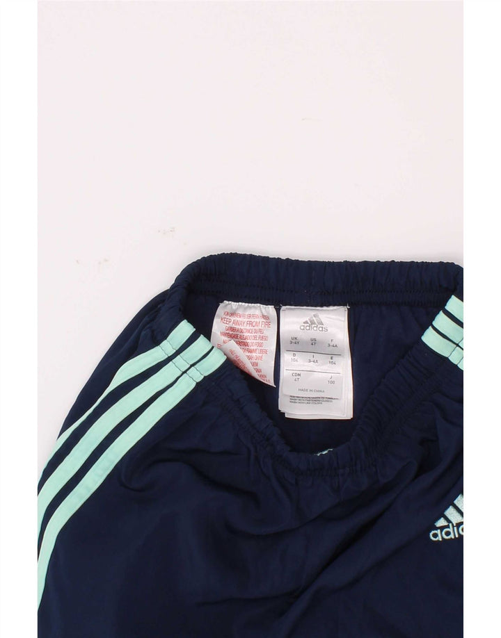 Adidas Hlače za trenirku za dječake Joggers 3-4 godine tamnoplavi poliester