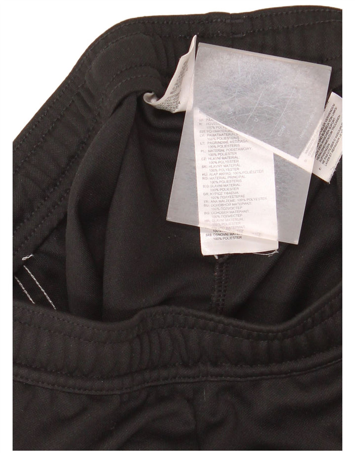 Adidas muške trenirke Climalite male crne poliesterske hlače