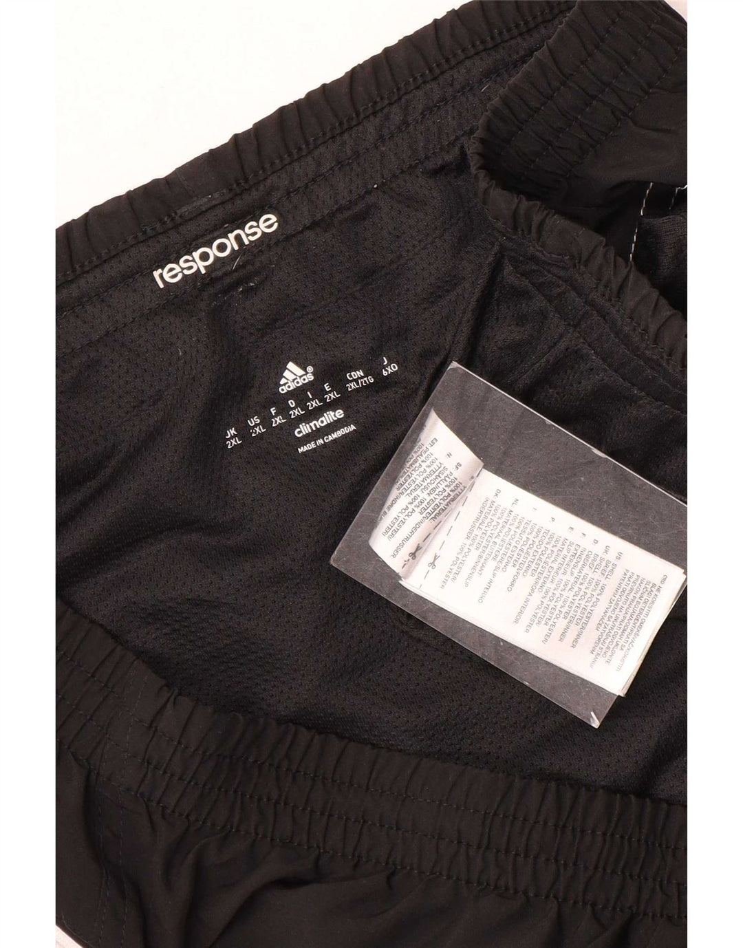 Adidas muške sportske kratke hlače Climalite 2XL crni poliester