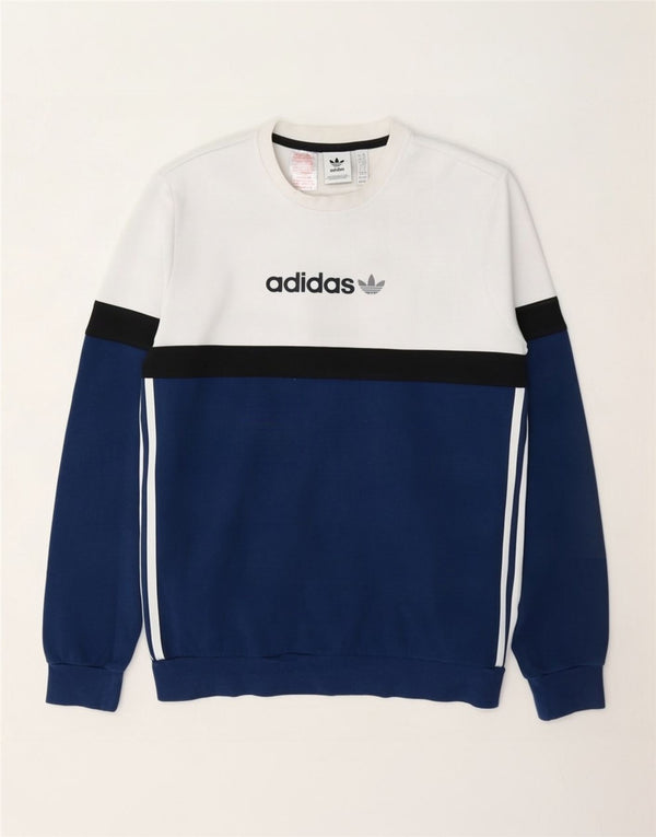 Adidas majica s grafičkim motivima za dječake, 15-16 godina, bijeli pamuk