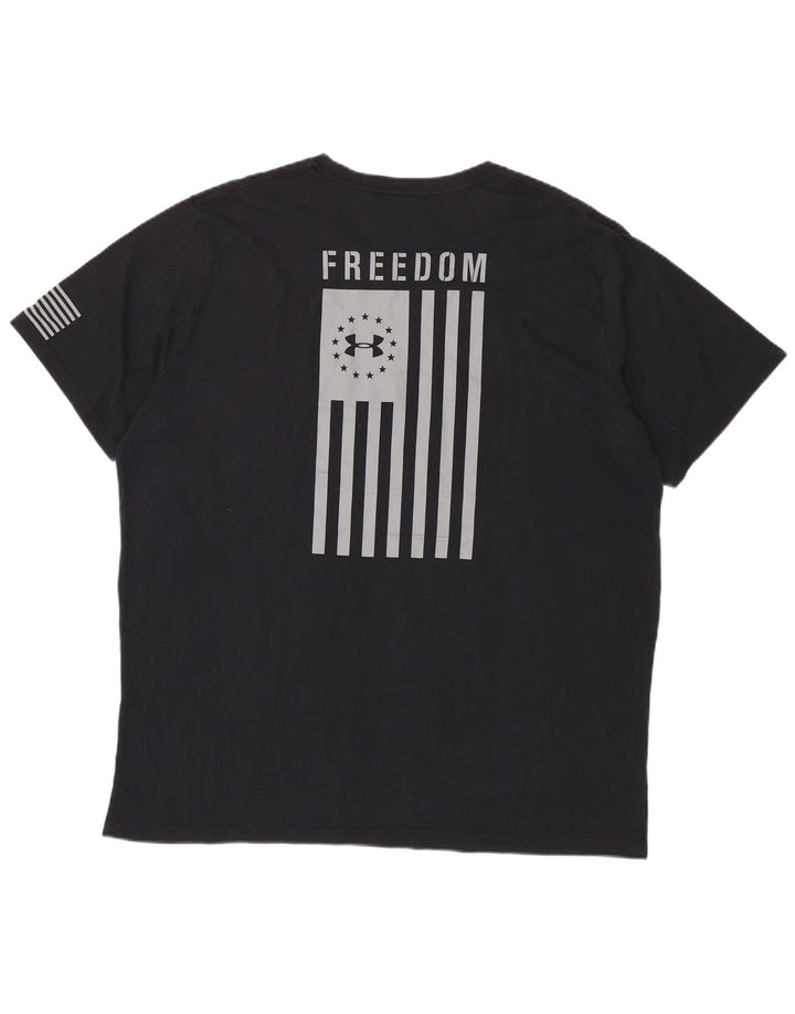 UNDER ARMOUR Muška top majica Heat Gear Graphic T-Shirt 3XL crna