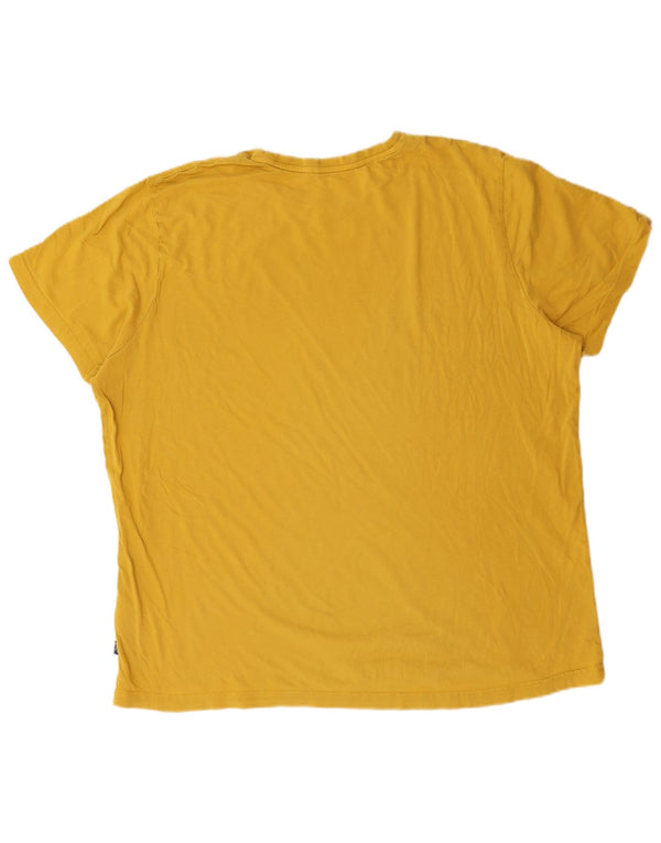 Puma muška majica s grafičkim motivima 2XL žuti pamuk