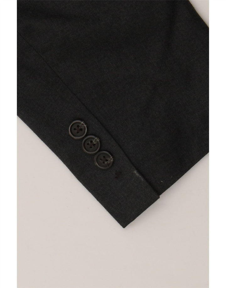 Chaps Muška jakna s 2 gumba UK 44 2XL sivi poliester