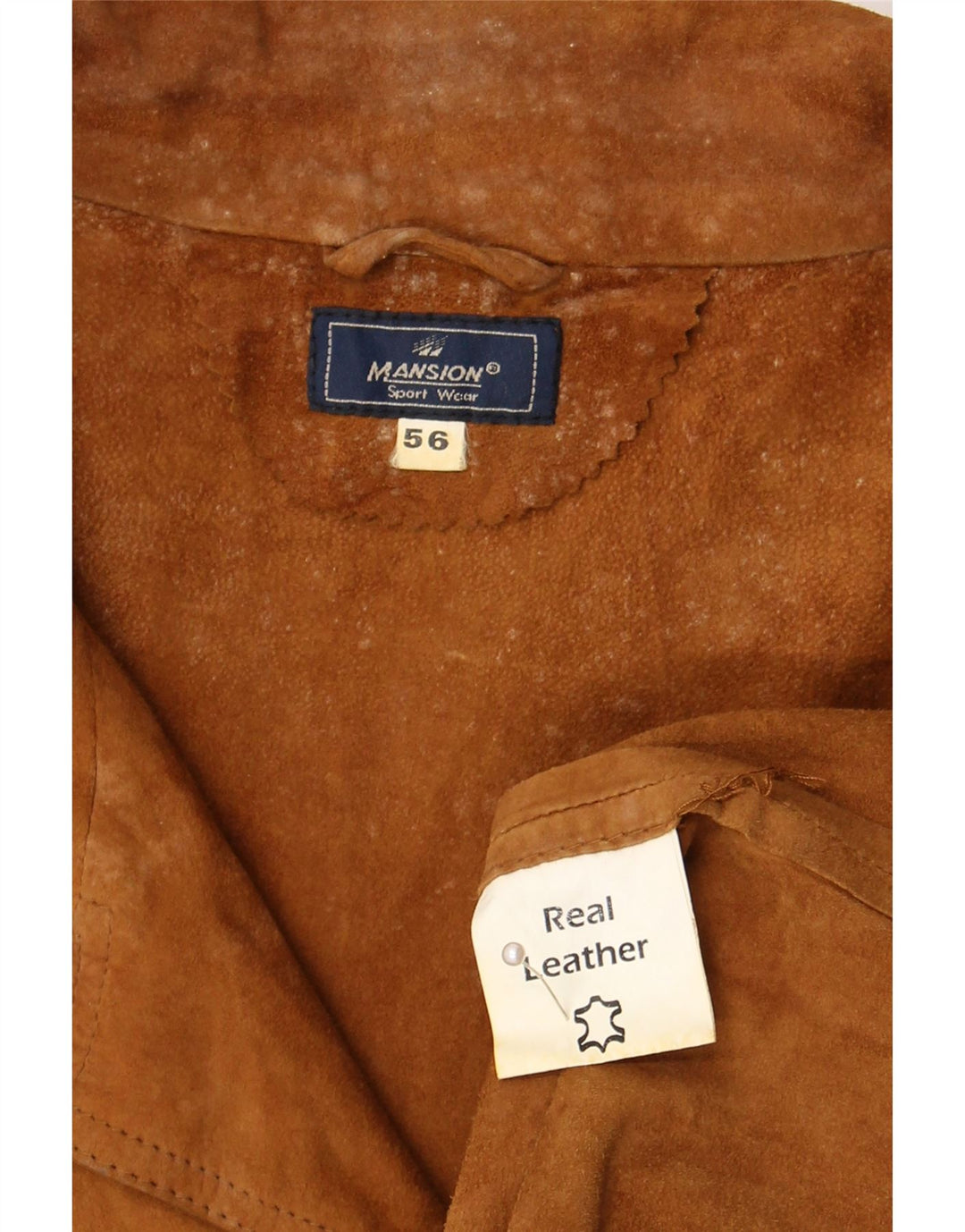 Vintage muška antilop jakna IT 56 3XL bež koža