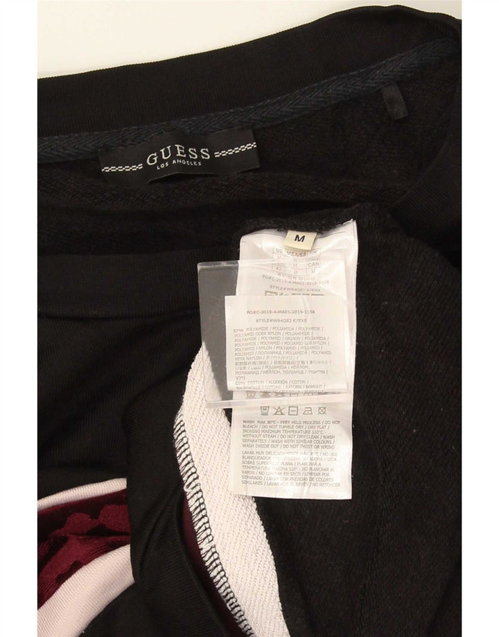 Guess ženska majica prekomjerne veličine UK 14 Srednje crni životinjski print