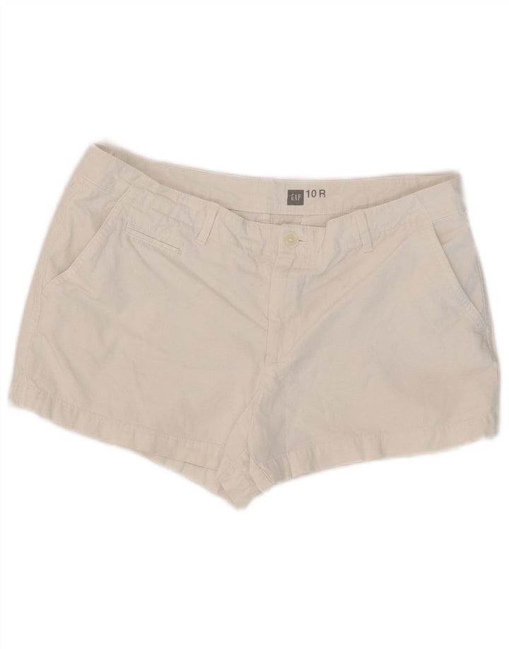 Gap Ženske vruće hlačice US 10 Large W32 Bijeli pamuk