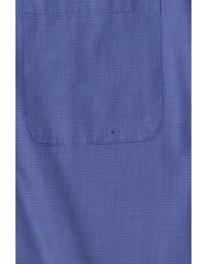 CHAPS Mens Classic Fit Shirt Size 15 Medium Blue Cotton Vintage Chaps and Second-Hand Chaps from Messina Hembry 