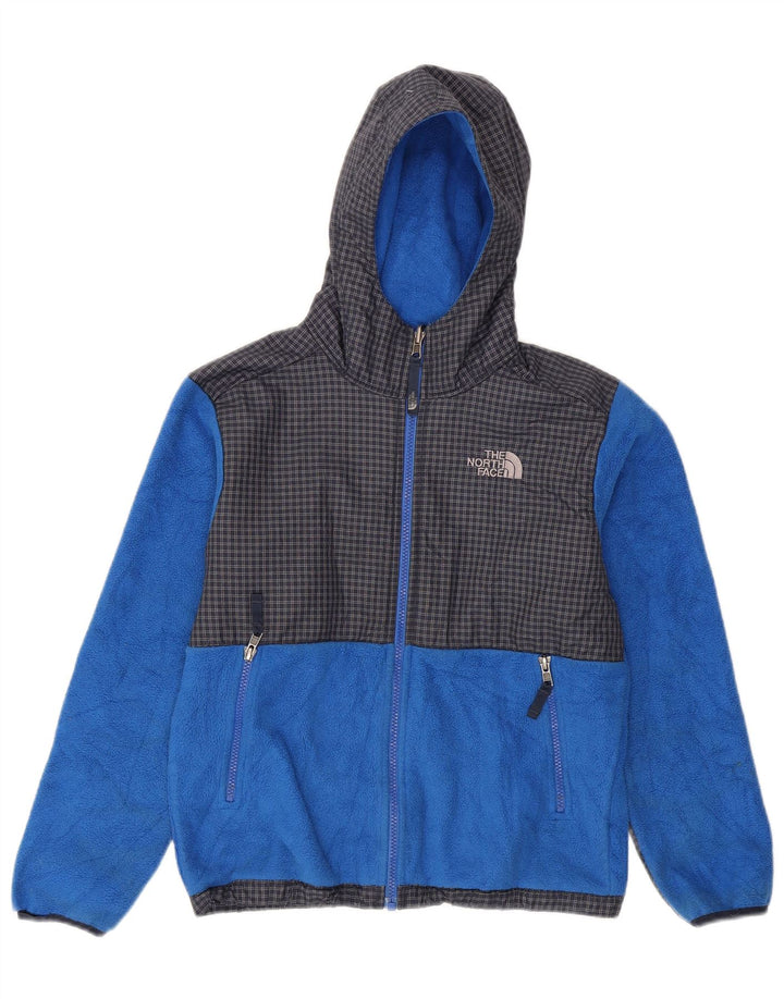 The North Face Boys flis jakna s kapuljačom 10-11 godina srednje plave boje