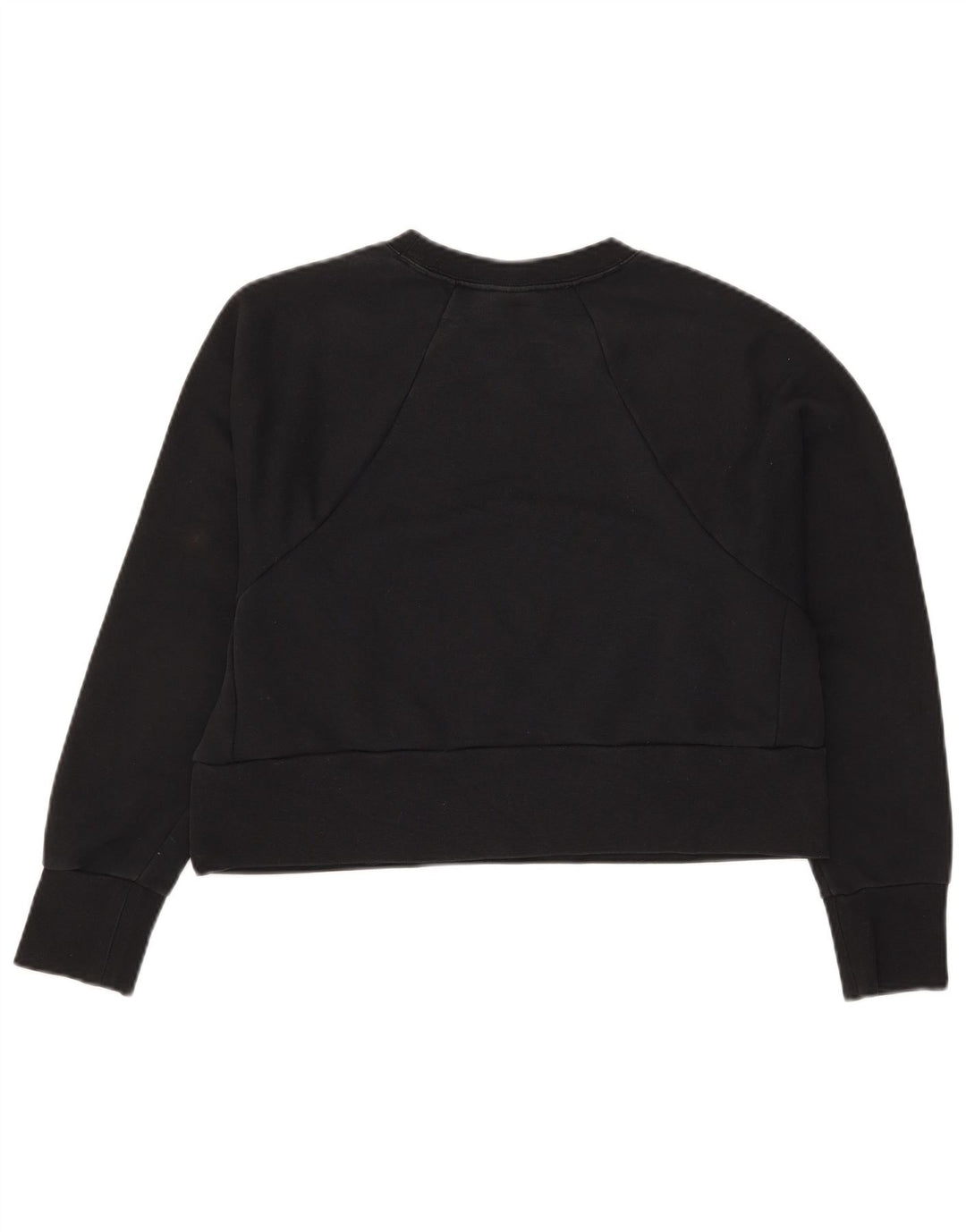 Nike Ženski Dri Fit Graphic Oversized Sweatshirt Jumper UK 10 Small Black