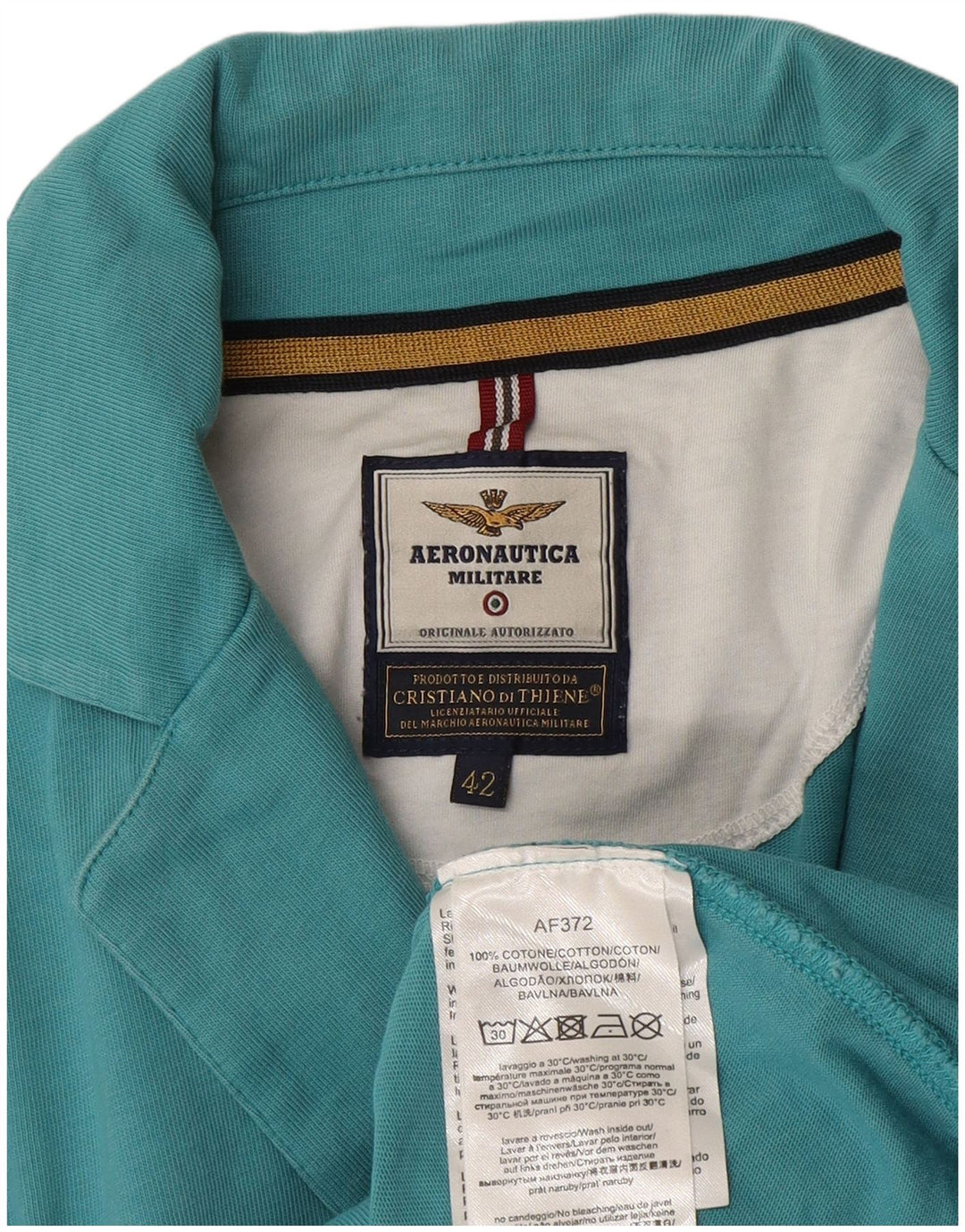 Aeronautica Militare Ženska jakna sa 2 gumba IT 42 Srednje plavi pamuk