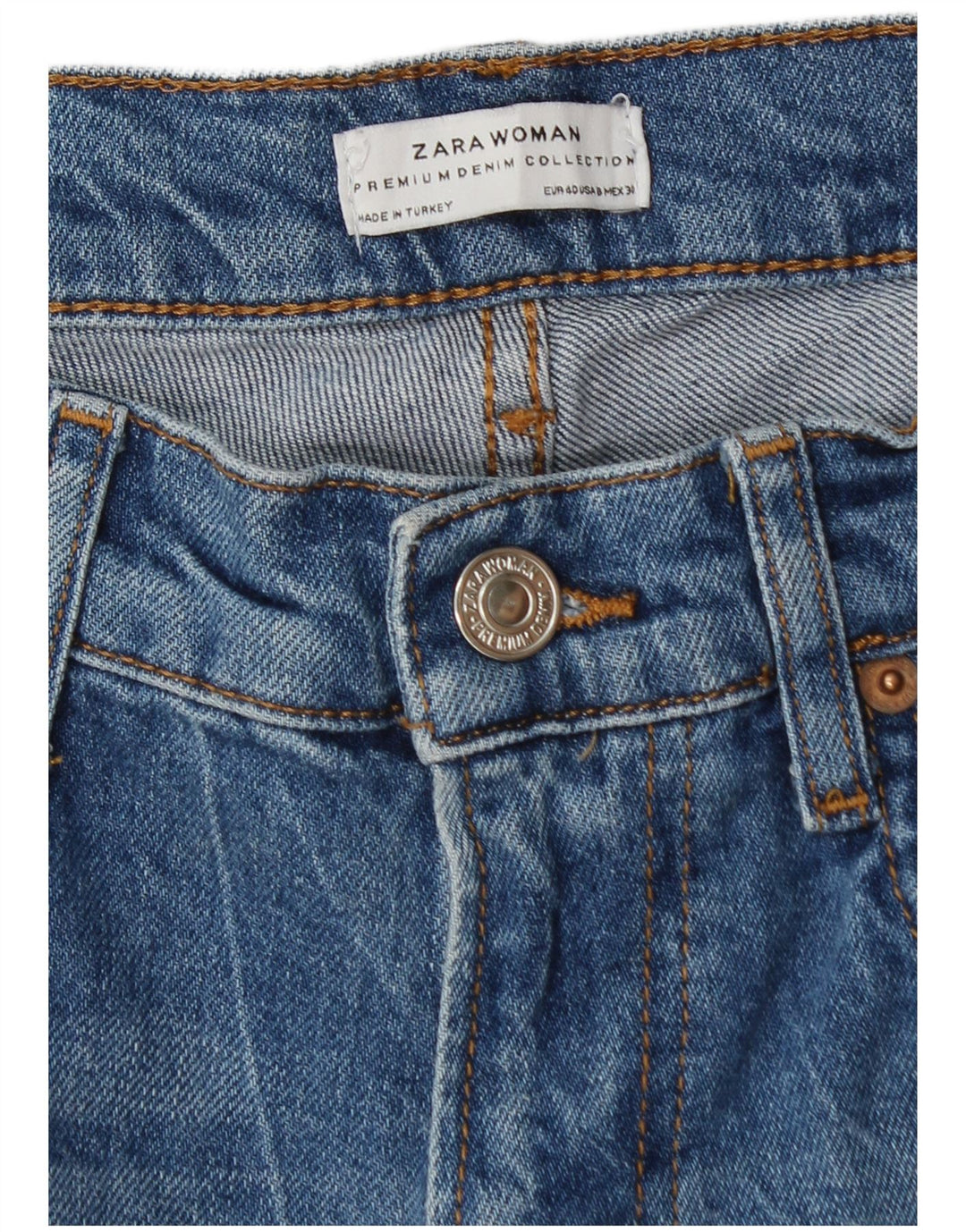 Zara muške ravne traperice EU 40 srednje W31 L26 plave