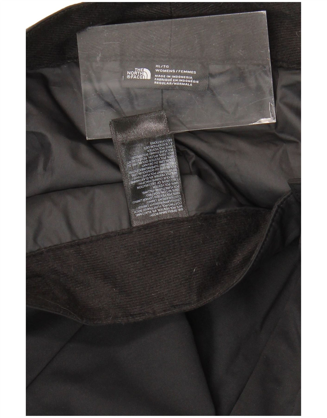 The North Face ženske skijaške hlače UK 18 XL crni poliester