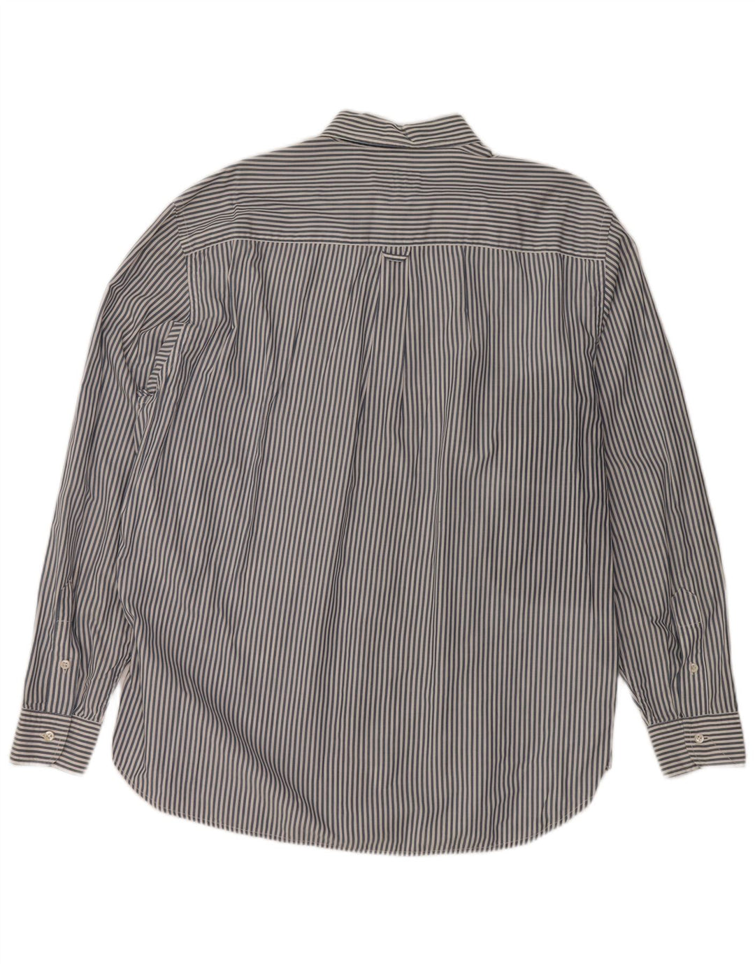 HENRY COTTONS Muška košulja, veličina 43 XL, pamuk s tamnoplavim prugama