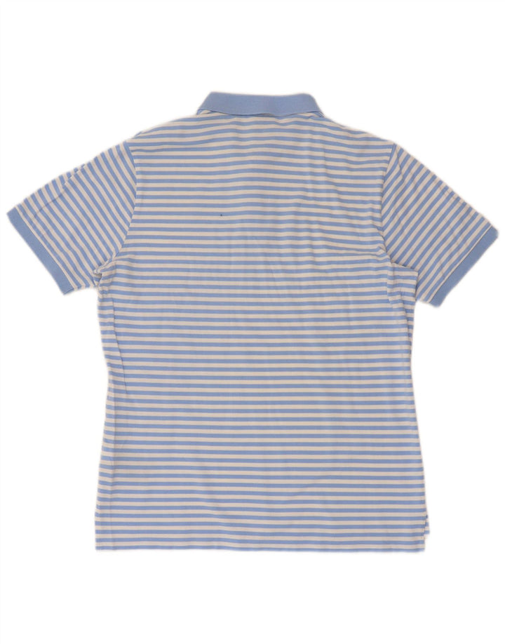 Calvin Klein muška polo majica kratkih rukava standardnog kroja srednje plave pruge