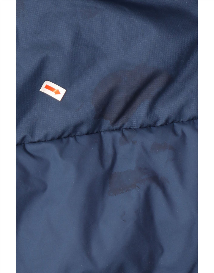 ADIDAS muška podstavljena jakna s kapuljačom UK 42 XL tamnoplava zimska poliamidna