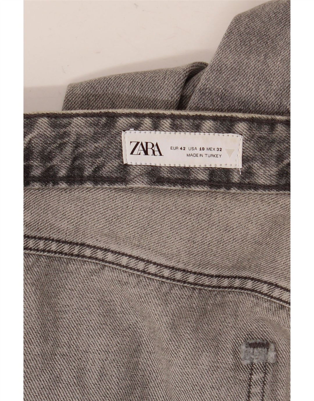 Zara ženske široke traperice EU 42 Large W32 L36 sive