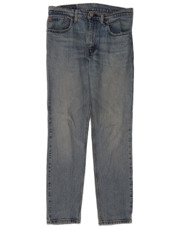 Levi's muške 502 sužene traperice W32 L32 plavi pamuk