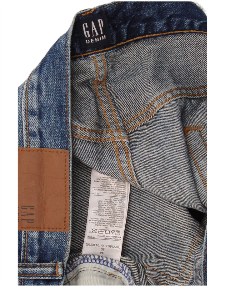 Gap muške kratke traper kratke hlače W34 veliki plavi pamuk