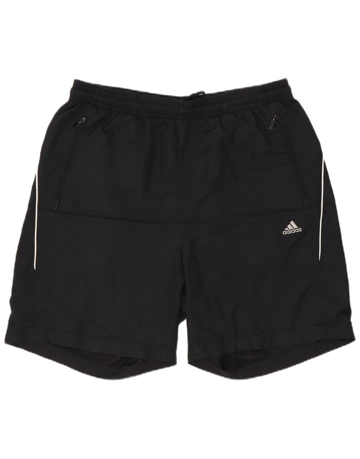 ADIDAS muške sportske kratke hlače srednje crne boje od poliestera