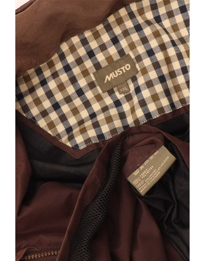 Musto kaput vjetrovke UK 44 2XL smeđi poliester
