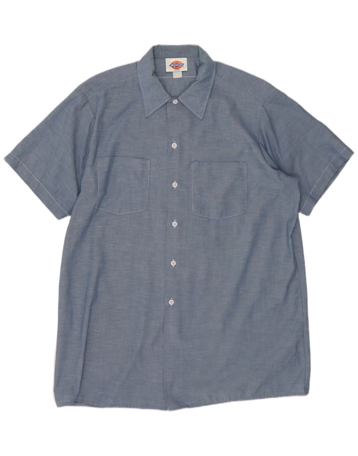 DICKIES Muška majica kratkih rukava velika, plava pamučna