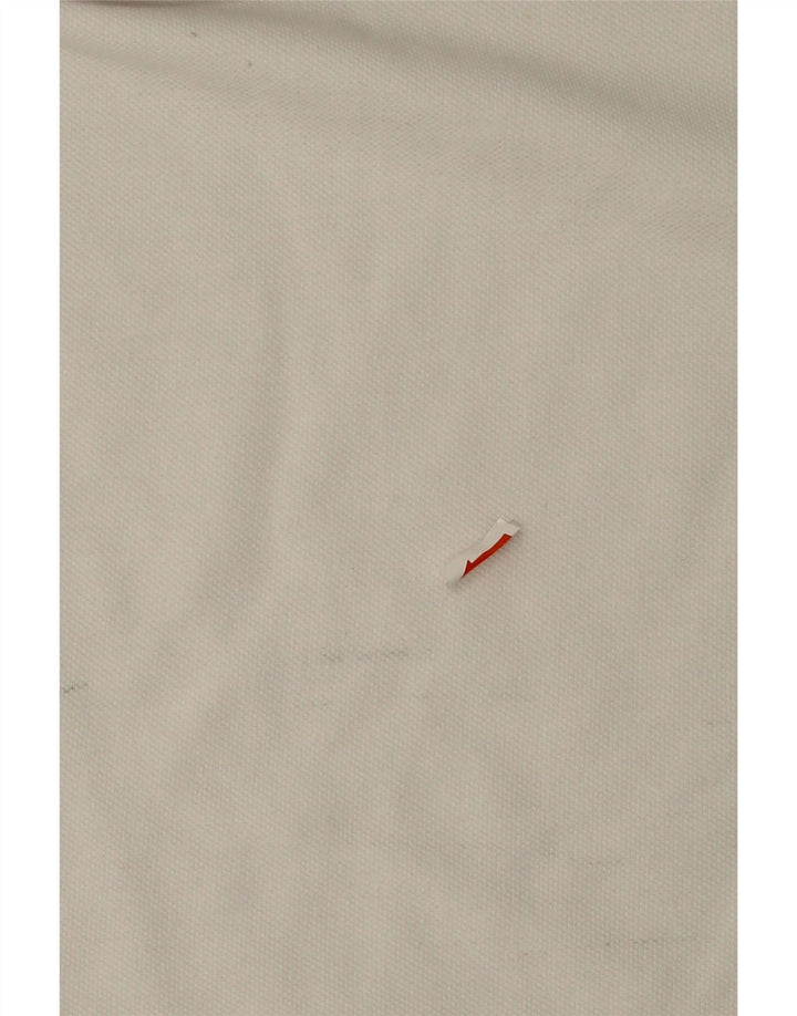 ARMANI JEANS Mens Polo Shirt Medium White