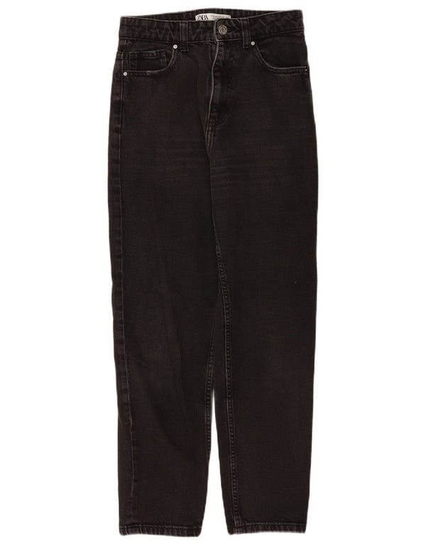 Zara ženske ravne traperice EU 36 XS W26 L26 crne