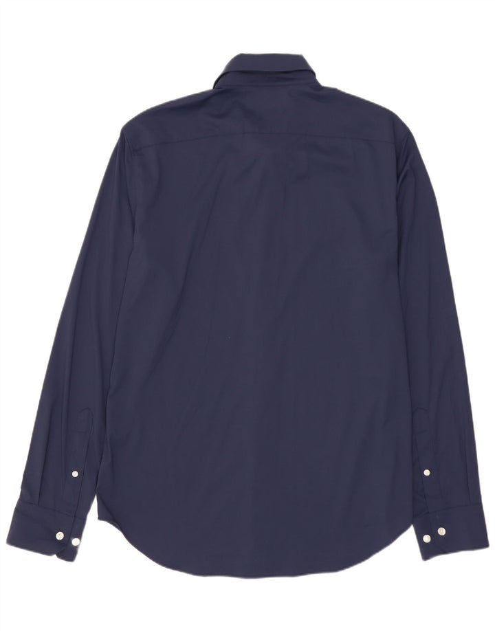 BONOBOS muška uska košulja srednjeg kroja tamnoplavi najlon