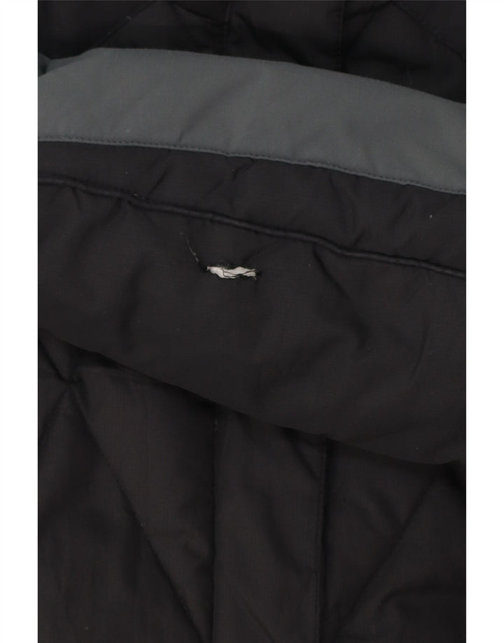 HELLY HANSEN Womens Padded Jacket UK 6 XS Black Colourblock Polyester Vintage Helly Hansen and Second-Hand Helly Hansen from Messina Hembry 