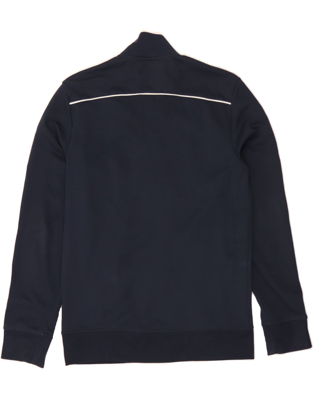 STARTER Mens Tracksuit Top Jacket UK 34/36 Small Navy Blue Colourblock Vintage Starter and Second-Hand Starter from Messina Hembry 