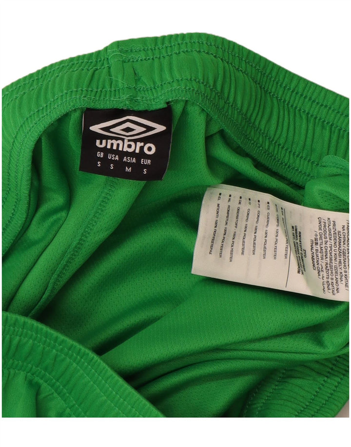 Umbro male sportske kratke hlače od zelenog poliestera