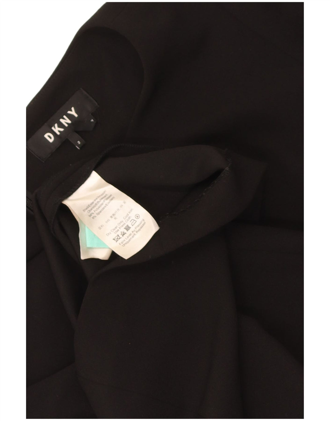 Dkny ženska plašt haljina 3/4 rukava US 2 XS crni poliester