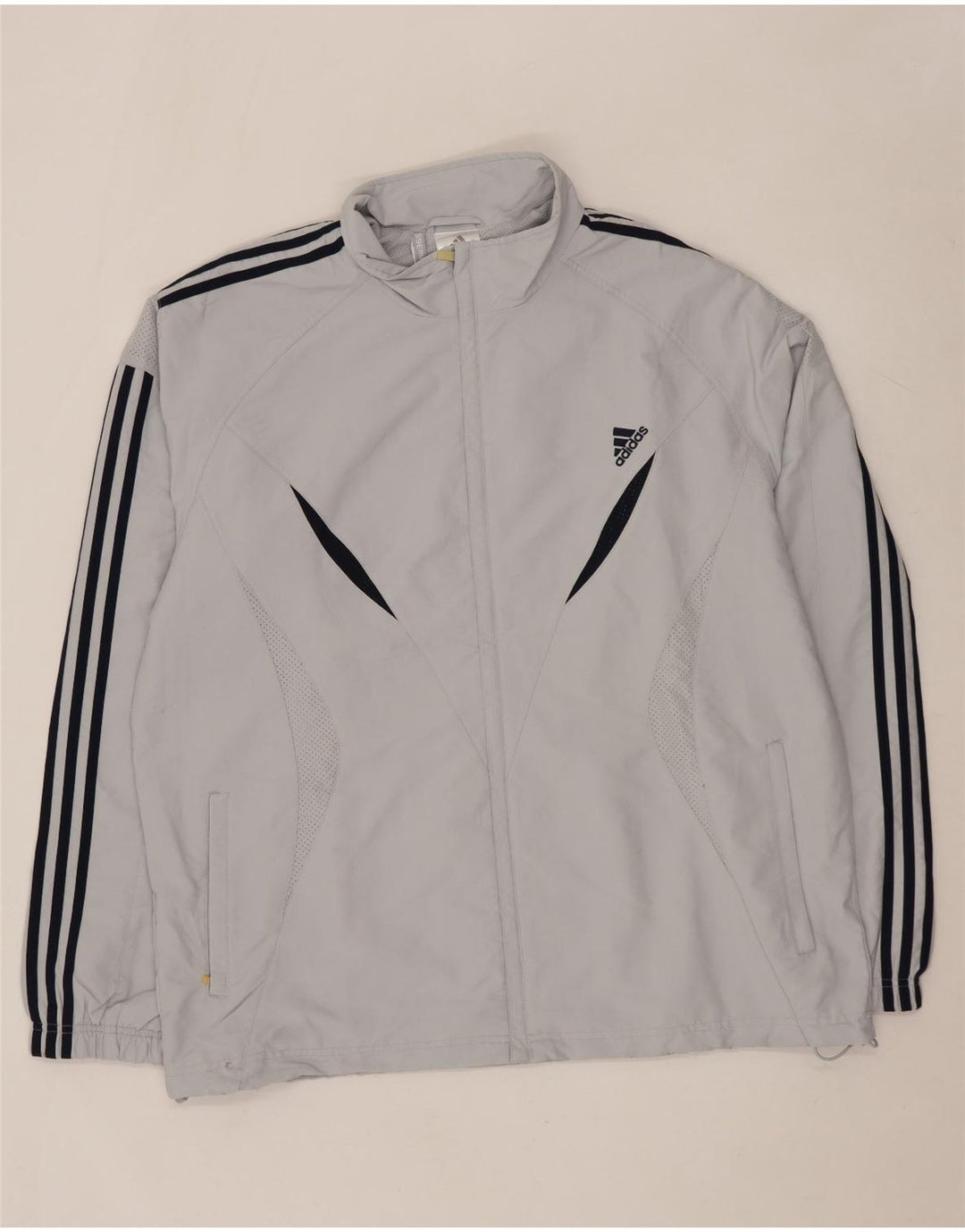 ADIDAS Muška kišna jakna Clima 365 UK 42 XL Sivi poliester u boji