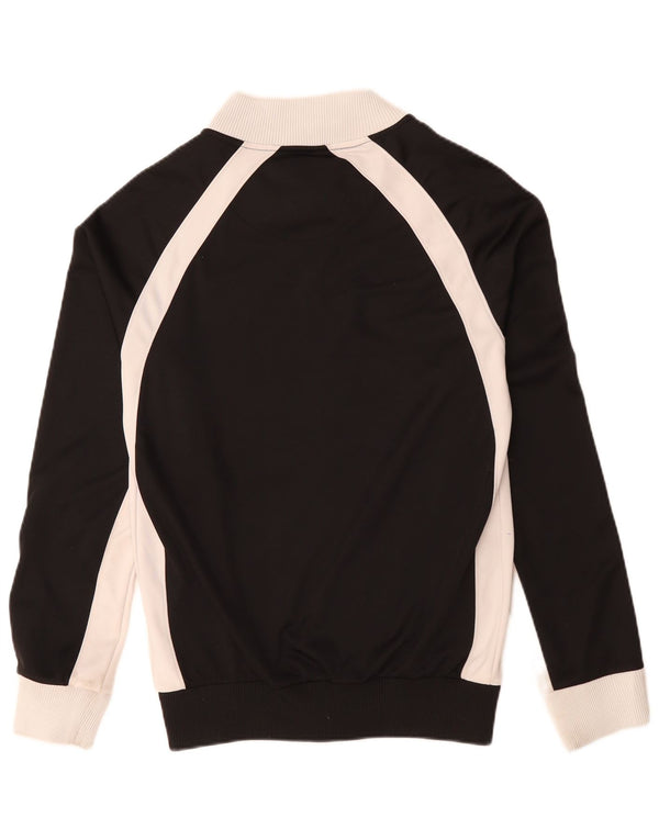 Fila muška gornja jakna trenirke Mala crna poliesterska boja