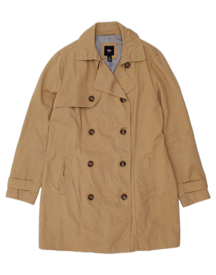 GAP Womens Trench Coat UK 14 Medium Beige Cotton Vintage Gap and Second-Hand Gap from Messina Hembry 